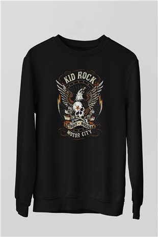 Kid Rock Siyah Unisex Sweatshirt