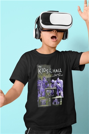 Kids in the Hall Siyah Unisex Çocuk Tişört