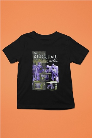 Kids in the Hall Siyah Unisex Çocuk Tişört