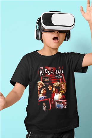 Kids in the Hall Siyah Unisex Çocuk Tişört