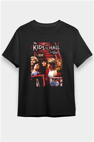 Kids in the Hall Siyah Unisex Tişört T-Shirt
