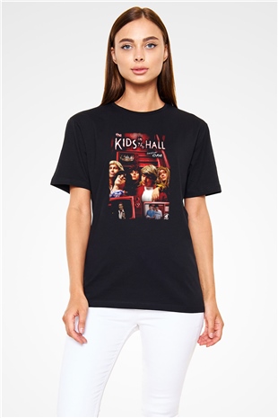 Kids in the Hall Siyah Unisex Tişört T-Shirt