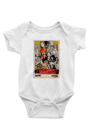 Kill Bill Beyaz Bebek Body - Zıbın