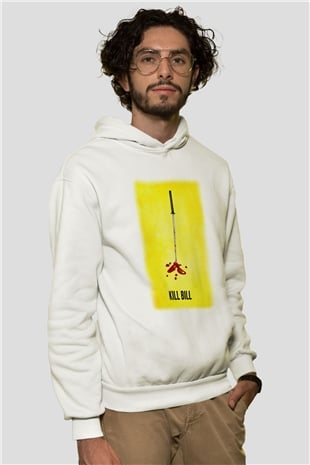 Kill Bill Beyaz Unisex Hoodie