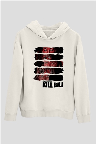 Kill Bill Beyaz Unisex Hoodie