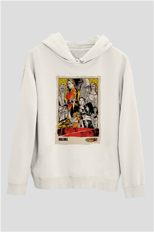 Kill Bill Beyaz Unisex Hoodie
