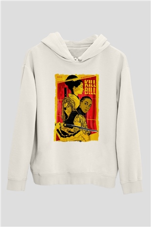 Kill Bill Beyaz Unisex Hoodie