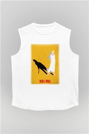 Kill Bill Beyaz Unisex Kolsuz Tişört