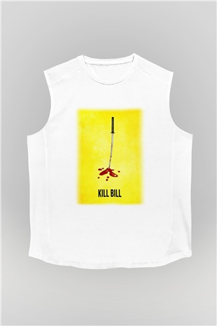 Kill Bill Beyaz Unisex Kolsuz Tişört