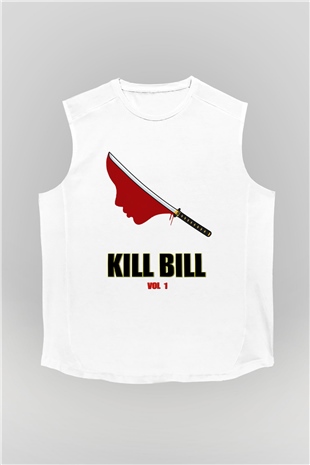 Kill Bill Beyaz Unisex Kolsuz Tişört