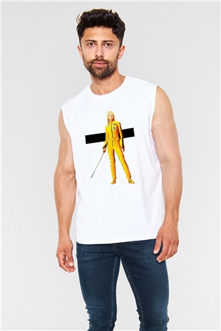 Kill Bill Beyaz Unisex Kolsuz Tişört