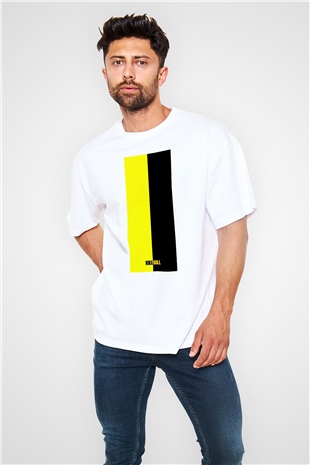 Kill Bill Beyaz Unisex Oversize Tişört T-Shirt