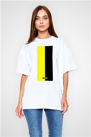 Kill Bill Beyaz Unisex Oversize Tişört T-Shirt