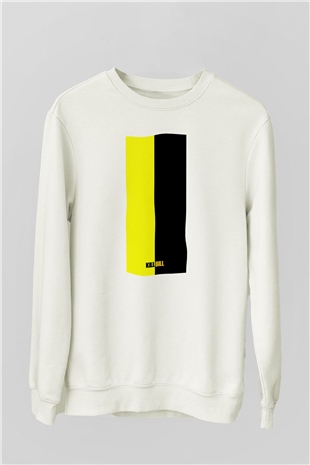 Kill Bill Beyaz Unisex Sweatshirt