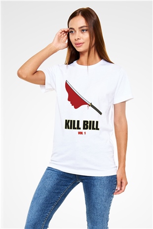 Kill Bill Beyaz Unisex Tişört T-Shirt