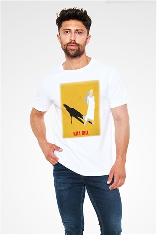 Kill Bill Beyaz Unisex Tişört T-Shirt
