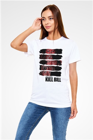 Kill Bill Beyaz Unisex Tişört T-Shirt