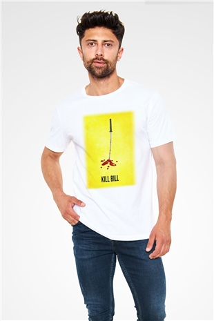 Kill Bill Beyaz Unisex Tişört T-Shirt