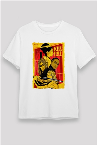 Kill Bill Beyaz Unisex Tişört T-Shirt