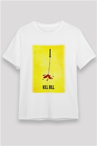 Kill Bill Beyaz Unisex Tişört T-Shirt