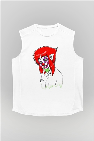 Killer Klowns from Outer Space Beyaz Unisex  Kolsuz Tişört