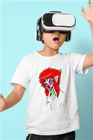Killer Klowns from Outer Space Beyaz Unisex  Çocuk Tişört