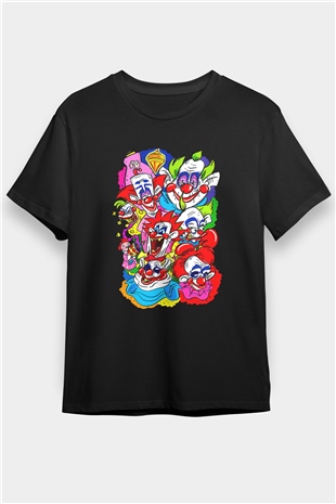 Killer Klowns from Outer Space Siyah Unisex Tişört