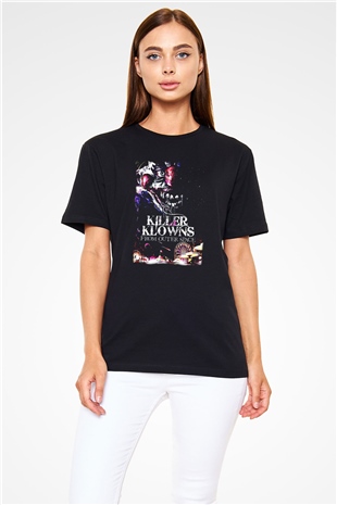 Killer Klowns from Outer Space Siyah Unisex Tişört