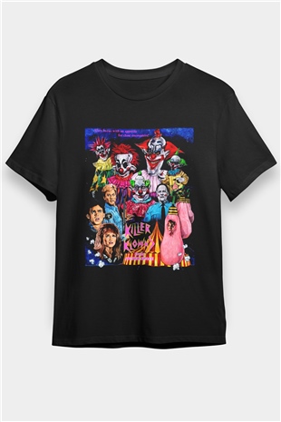 Killer Klowns from Outer Space Siyah Unisex Tişört