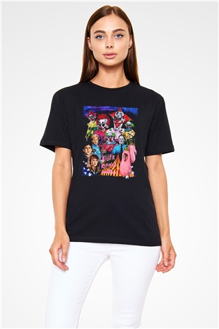 Killer Klowns from Outer Space Siyah Unisex Tişört