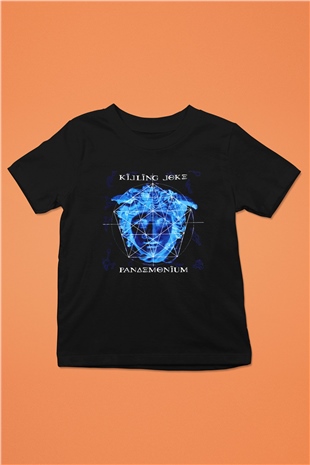 Killing Joke Baskılı Siyah Unisex Çocuk Tişört
