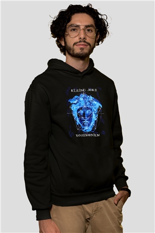 Killing Joke Siyah Unisex Hoodie