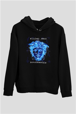 Killing Joke Siyah Unisex Hoodie