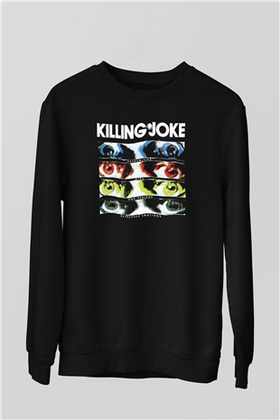 Killing Joke Siyah Unisex Sweatshirt