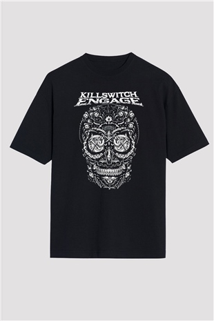 Killswitch Engage Siyah Unisex Oversize Tişört T-Shirt