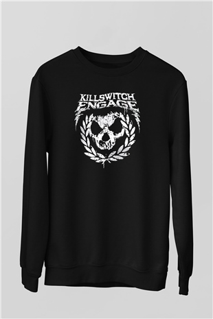 Killswitch Engage Siyah Unisex Sweatshirt
