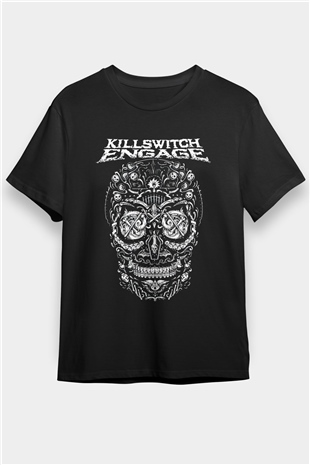 Killswitch Engage Siyah Unisex Tişört T-Shirt - TişörtFabrikası