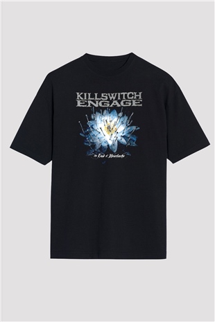 Killswitch Engage Siyah Oversize Tişört Oversize T-shirt - TişörtFabrikası