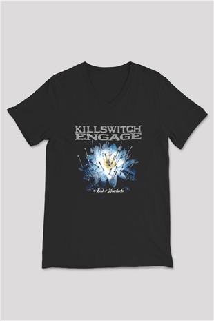 Killswitch Engage Siyah Unisex V Yaka Tişört