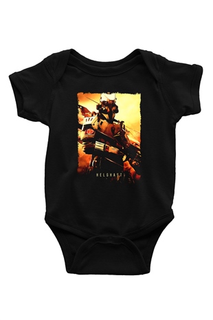 Killzone Siyah Bebek Body - Zıbın