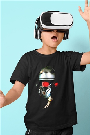 Killzone Siyah Unisex Çocuk Tişört