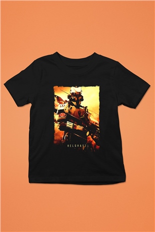 Killzone Siyah Unisex Çocuk Tişört