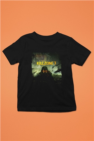 Killzone Siyah Unisex Çocuk Tişört
