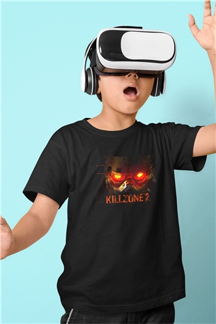 Killzone Siyah Unisex Çocuk Tişört