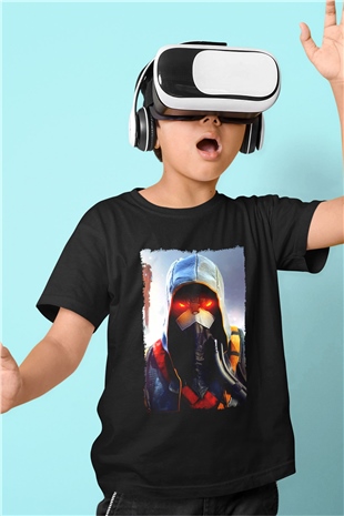 Killzone Siyah Unisex Çocuk Tişört