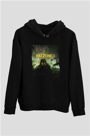 Killzone Siyah Unisex Hoodie