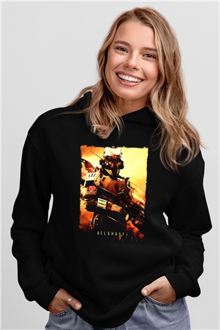 Killzone Siyah Unisex Hoodie