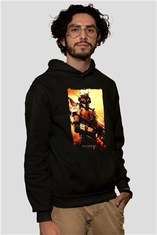 Killzone Siyah Unisex Hoodie