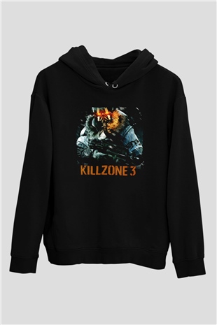 Killzone Siyah Unisex Hoodie