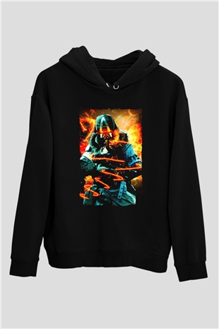 Killzone Siyah Unisex Hoodie
